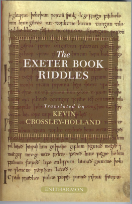 Crossley-Holland The Exeter book riddles