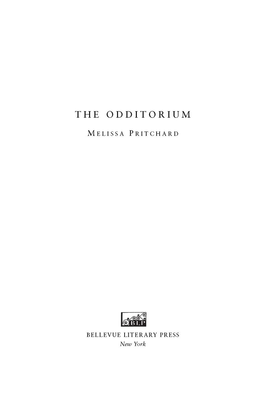Table of Contents More praise for The Odditorium and Melissa Pritchard - photo 2