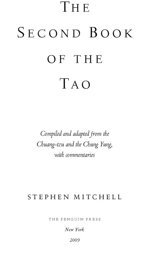 To Katie always FOREWORD A second book of the Tao Theres no such thing What - photo 2