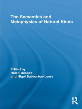 Sabbarton-Leary Nigel - The semantics and metaphysics of natural kinds