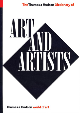 Herbert Read - The Thames and Hudson Dictionary of Art and Artists (World of Art)