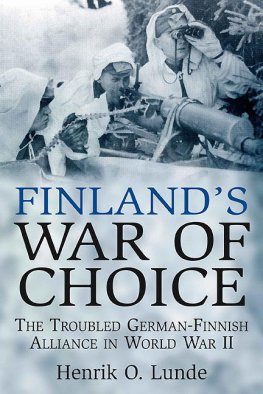 Henrik Lunde - Finland's War of Choice