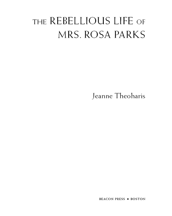 INTRODUCTION National HonorPublic Mythology The Passing of Rosa Parks ON - photo 3