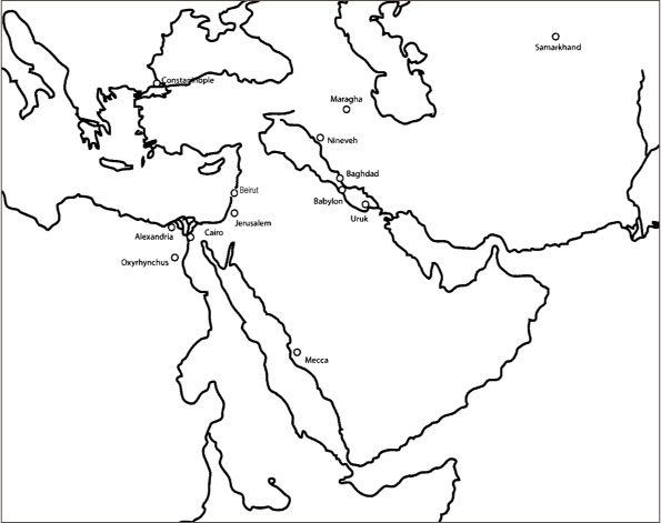 1 Map of the Arab world showing the major literary centres of Cairo Beirut - photo 1