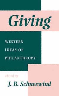 Giving title Giving Western Ideas of Philanthropy Philanthropic - photo 1