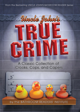 Bathroom Readers Institute Uncle Johns true crime