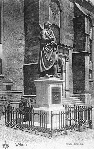5 The statue of Johann Gottfried Herder created in 1850 by Ludwig Schaller - photo 7