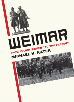 Kater - Weimar : from Enlightenment to the present