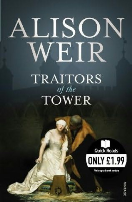 Weir Traitors of the tower