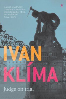 Ivan Klíma - Judge On Trial