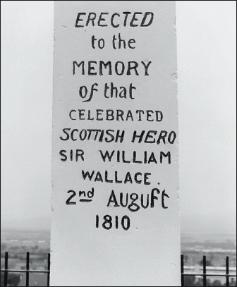 The Wallacestone Monument overlooking Falkirk A doorway at Caerlaverock a - photo 6