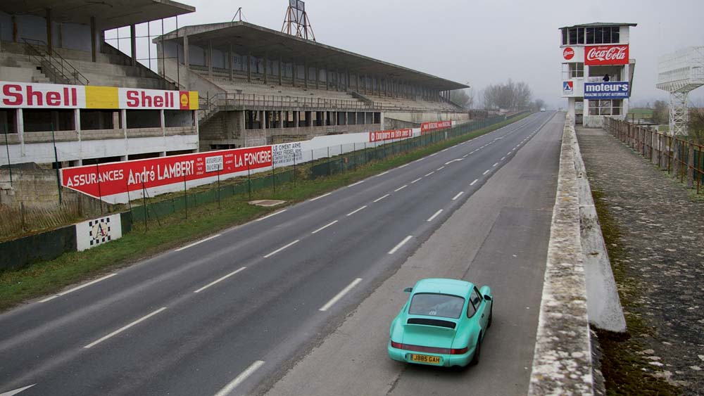 The Peppermint Pig pauses at Reims pits en route to Monte Carlo covering the - photo 2