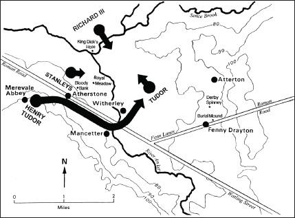 The proposed alternative battle site The map shows i the possible start - photo 5