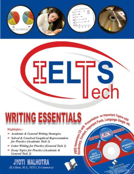 Jyoti Malhotra IELTS Writing Essentials (Book 2)