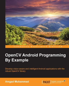 Amgad Muhammad OpenCV Android Programming By Example