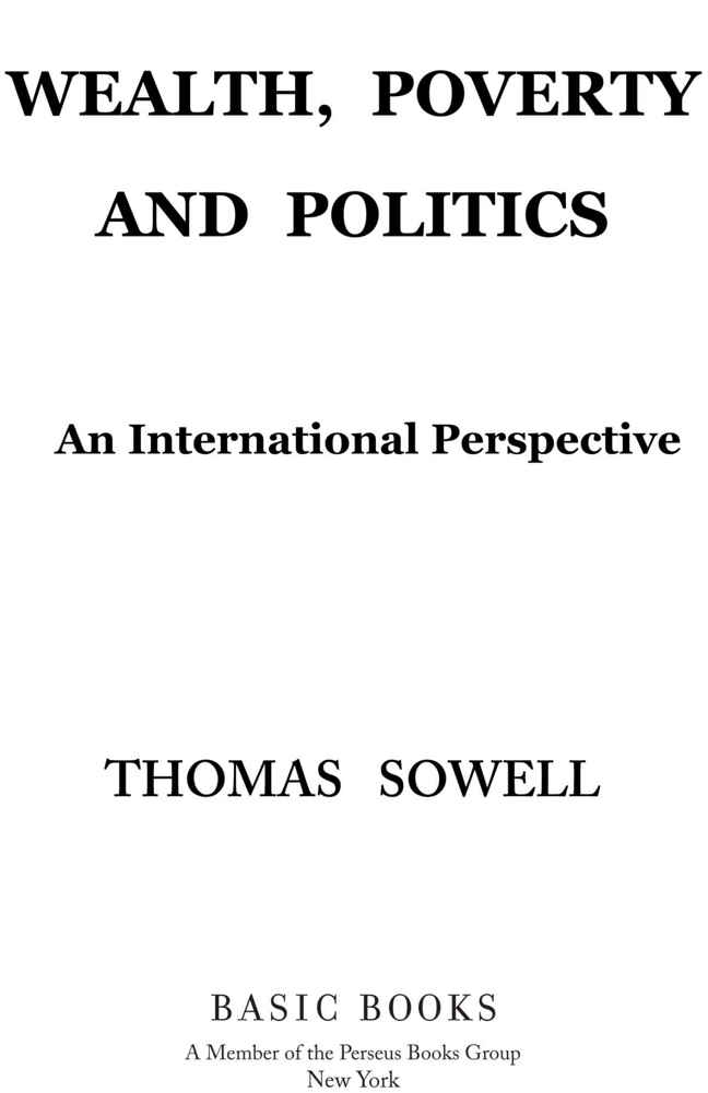 Copyright 2015 by Thomas Sowell Published by Basic Books A Member of the - photo 1