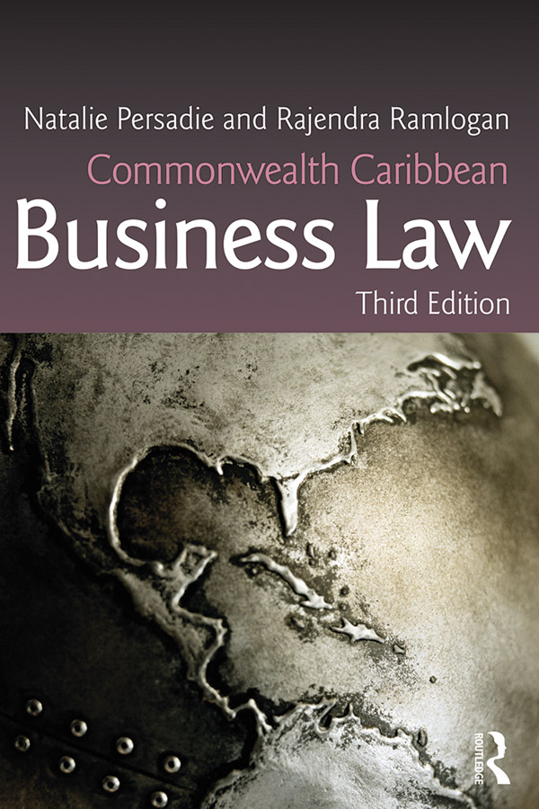 Commonwealth Caribbean Business Law Third Edition Now in its third edition - photo 1