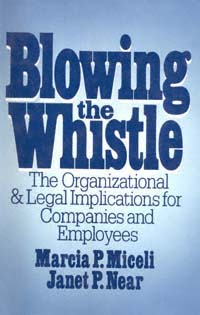 title Blowing the Whistle The Organizational and Legal Implications for - photo 1