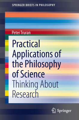 Truran - Practical applications of the philosophy of science : thinking about research