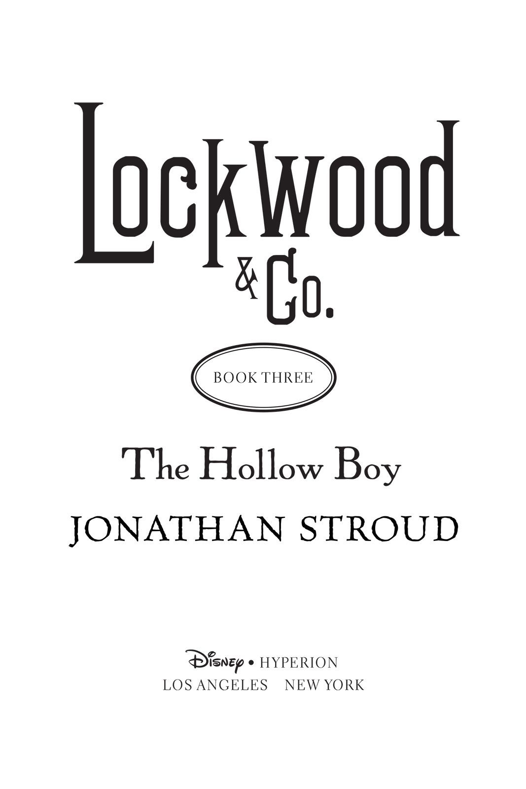 BOOKS BY JONATHAN STROUD LOCKWOOD CO The Screaming Staircase The - photo 1