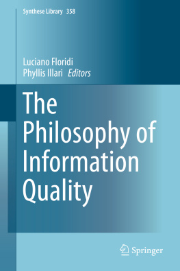 Floridi Luciano - The Philosophy of Information Quality