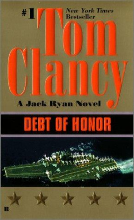 Tom Clancy Debt of Honor (Jack Ryan Novels)