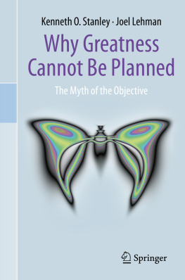 Lehman Joel - Why greatness cannot be planned : the myth of the objective