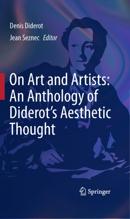 John S. D. Glaus - On art and artists : an anthology of Diderots aesthetic thought