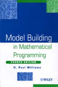 title Model Building in Mathematical Programming author Williams - photo 1