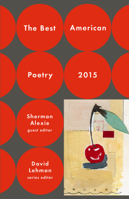 Alexie Sherman - The best American poetry, 2015