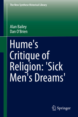 OBrien Dan - Humes critique of religion : Sick Mens Dreams