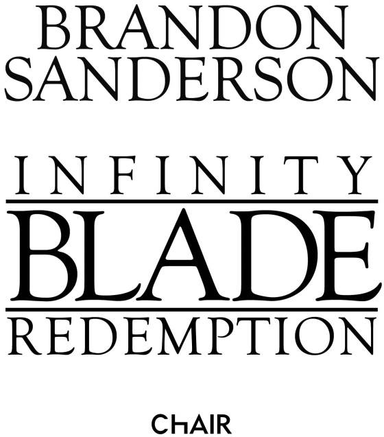 Brandon Sanderson INFINITY BLADE REDEMPTION 2013 PROLOGUE YOU WANT - photo 1