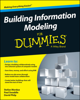 Stefan Mordue - Building Information Modeling For Dummies