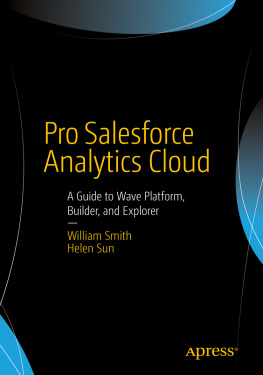 William Smith - Pro Salesforce Analytics Cloud: A Guide to Wave Platform, Builder, and Explorer