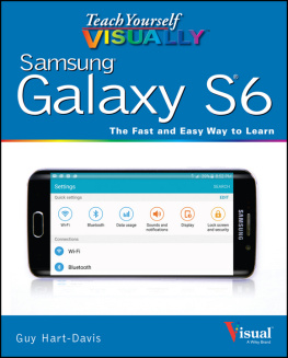 Guy Hart-Davis Teach Yourself VISUALLY Samsung Galaxy S6