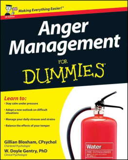 Gillian Bloxham - Anger Management For Dummies