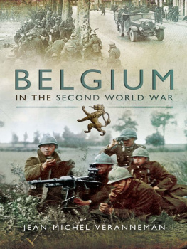 Jean-Michel Veranneman De Watervliet - Belgium in the Second World War