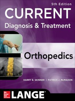 Harry Skinner CURRENT Diagnosis & Treatment in Orthopedics