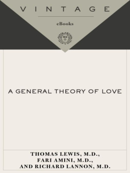 Thomas Lewis A General Theory of Love