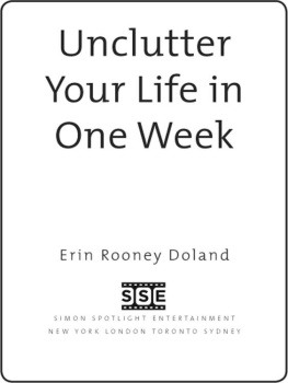 Erin Rooney Doland Unclutter Your Life in One Week