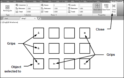 6 Make any changes necessary in the Array Creation tab then press to display - photo 7