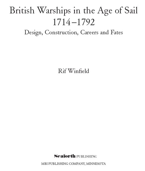 Copyright Rif Winfield 2007 First published in Great Britain in 2007 by - photo 2