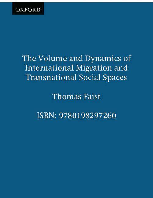 Title The Volume and Dynamics of International Migration and Transnational - photo 1