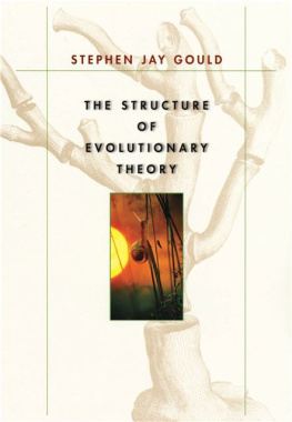 Stephen Jay Gould The Structure of Evolutionary Theory