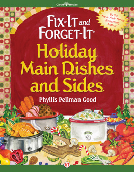 Good - Fix-it and forget-it holiday main dishes and sides