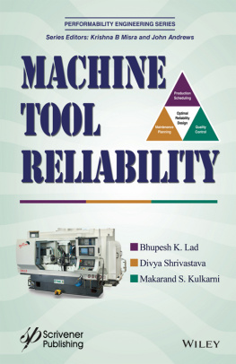 Kulkarni Makarand S. Machine tool reliability