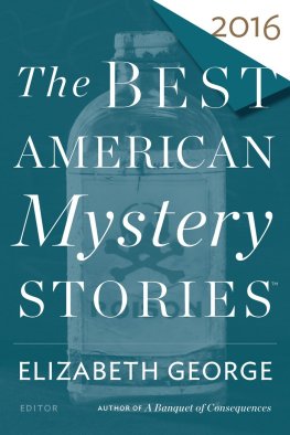 Megan Abbott - The Best American Mystery Stories 2016