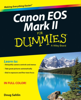 Doug Sahlin - Canon EOS 7D Mark II For Dummies