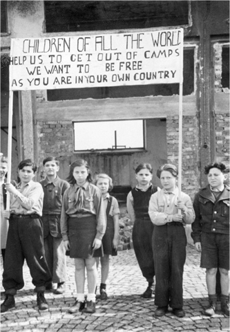 5 Children in Rosenheim DP camp Such protests were a regular occurrence and - photo 9
