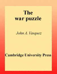 title The War Puzzle Cambridge Studies in International Relations 27 - photo 1